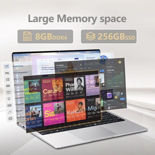 Gaming Laptop N4000 Full HD 1920X1080 Display - Image 3
