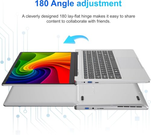 Dual-Core Cerelon N4000 Portable Laptop, 1366x768 IPS Display - Image 2