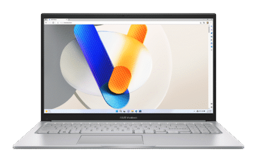 ASUS Vivobook 15.6” FHD LaptopTransparent Silver