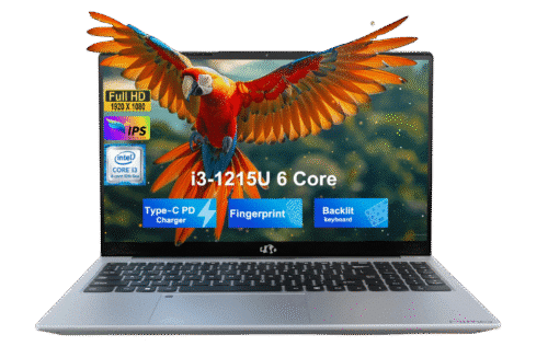 NIMO 15.6 IPS FHD-Laptop, Win 11 Rose Gold
